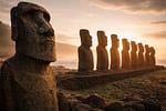 ईस्टर आइलैंड के विशाल पत्थर (मोआई) किसने बनाए?